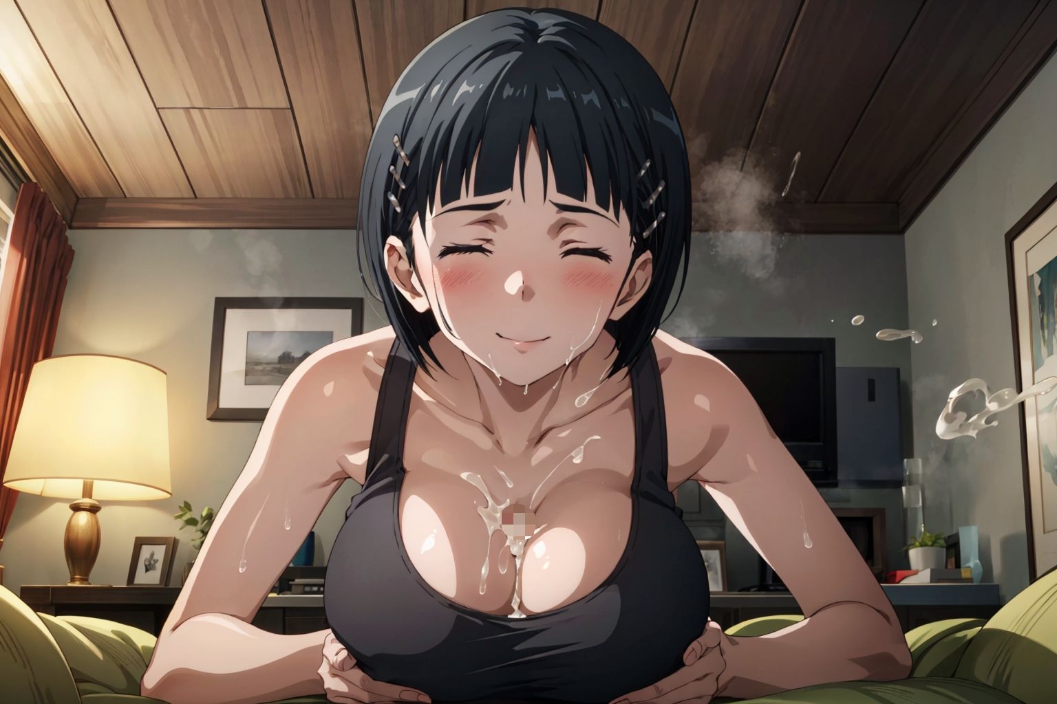 サンプル画像5:直◎ちゃんといちゃいちゃ(AIぷちフェチ研究会) [d_411456]