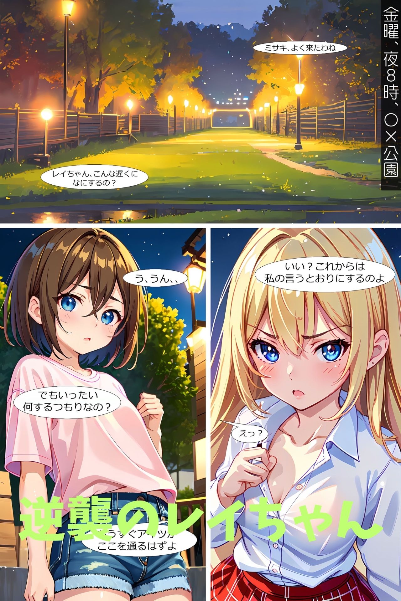 サンプル画像1:ミサキちゃんのあの日 Vol.2 逆襲のレイちゃん(chocopurin) [d_411483]