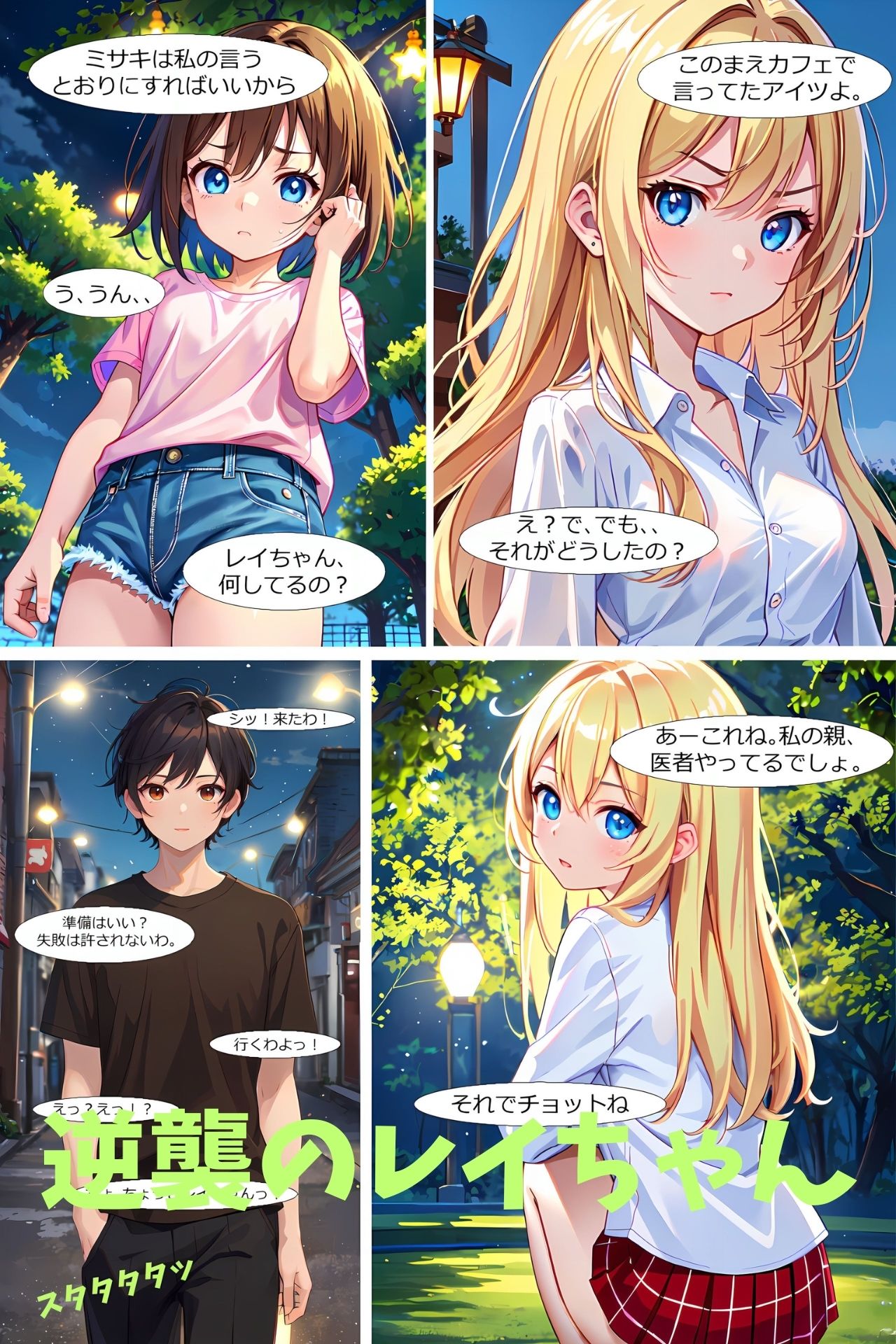 サンプル画像2:ミサキちゃんのあの日 Vol.2 逆襲のレイちゃん(chocopurin) [d_411483]