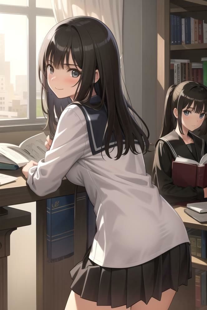 サンプル画像3:【あつがりな私たち】 地球温暖化は深刻化 日本の南に位置する私たちの学校は サウナ状態 服より命を優先した私達が直面したのは カラダの温暖化問題でした・・ ＃11(スタジオかぐや) [d_411504]