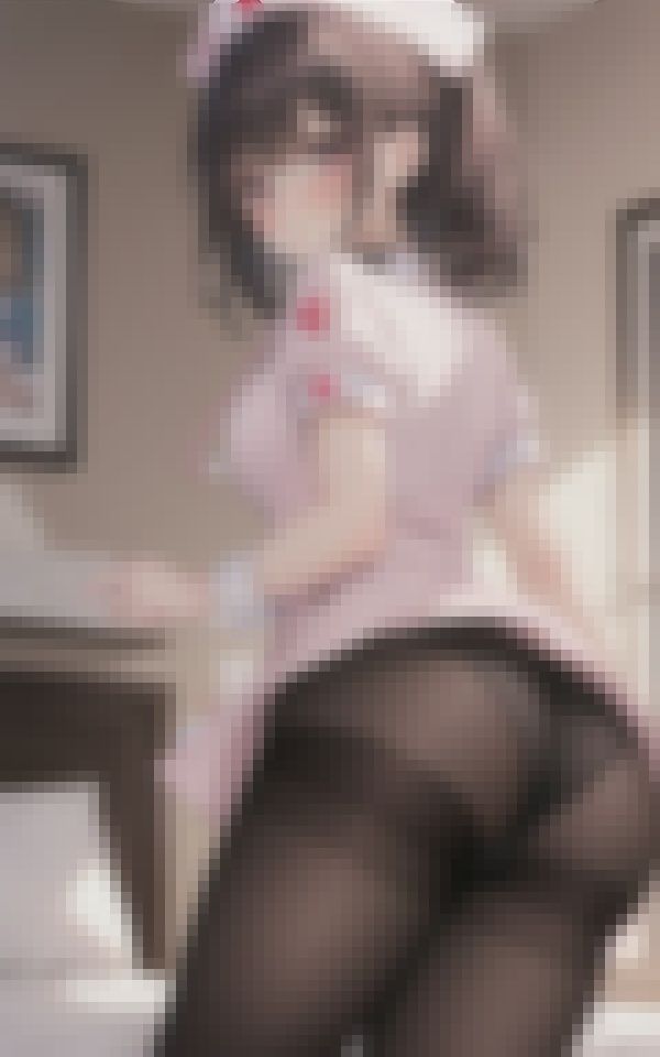 サンプル画像5:嗅ぎたくなる激シコ看護師の黒ストTバック制服(aiai) [d_411511]