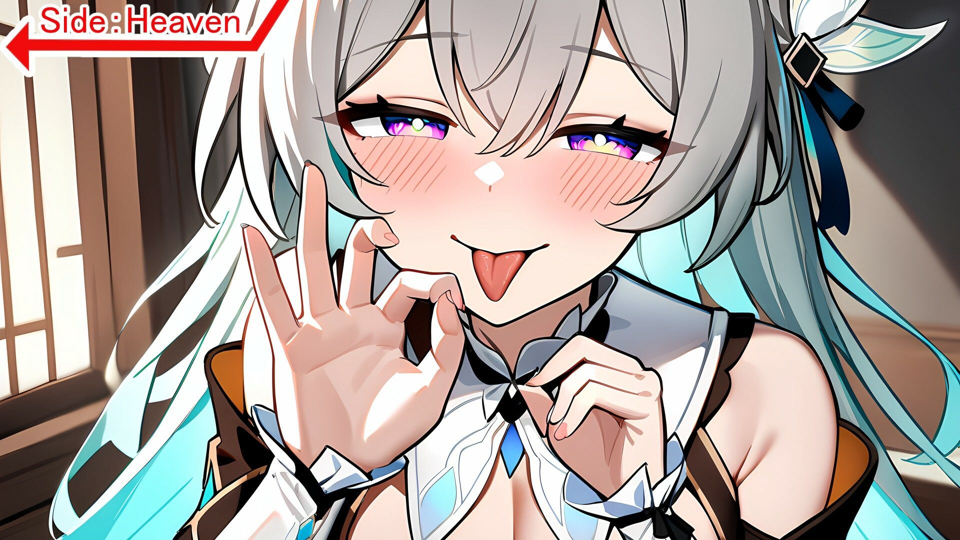 サンプル画像4:天国と地獄 崩壊スターレイル ホタル 編(IwAi Studio) [d_411518]