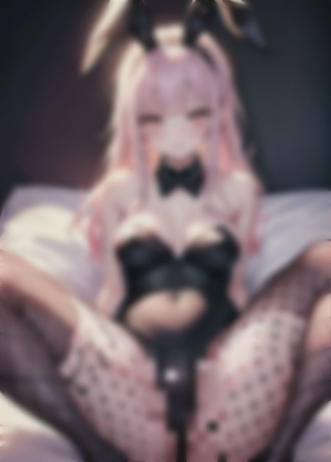 サンプル画像1:性欲がヤバくて、エッチ大懇願する発情しまくり！バニーガール！(超音波) [d_411576]