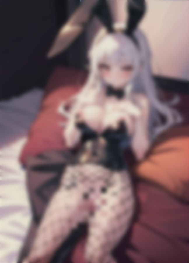 サンプル画像6:普段は普通の会社員だけど…副業でバニーガールしている女の子(AIマスター) [d_411580]