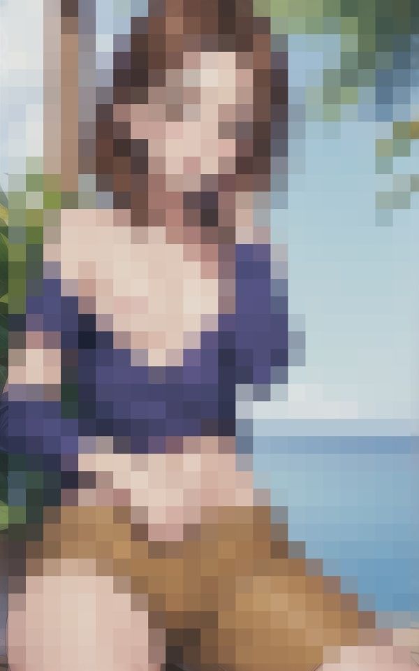 サンプル画像3:セクシー貧乳 ちっぱい美魔女(kirakiraAI) [d_411652]