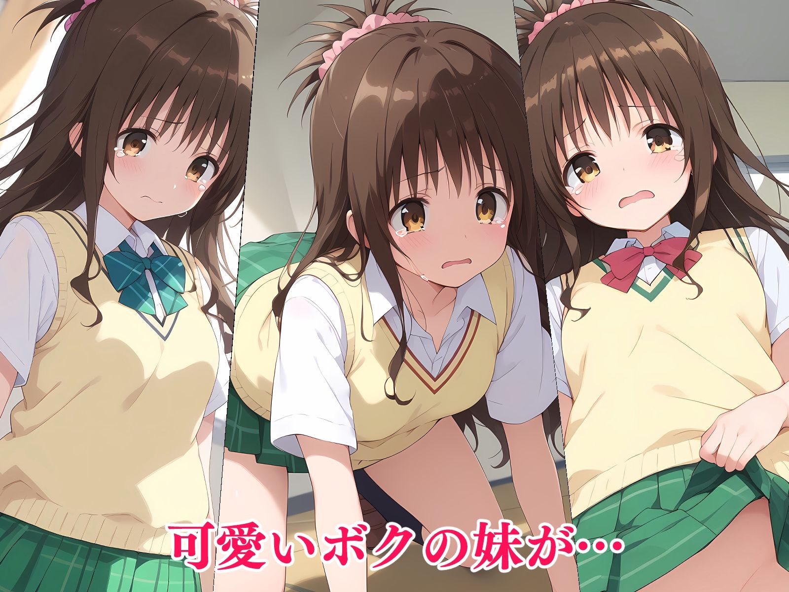 サンプル画像1:脅され泣きじゃくり結〇美柑(ギジミン) [d_411665]