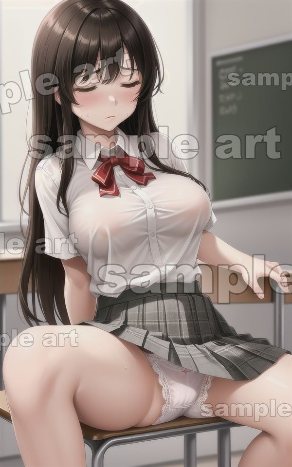 サンプル画像5:今日から援交スペシャル！初めてJKでP活する緊張してる美少女・・パンツに黄ばみが・・(奇跡の美少女) [d_411714]