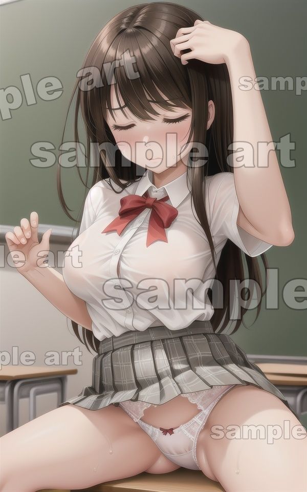 サンプル画像6:今日から援交スペシャル！初めてJKでP活する緊張してる美少女・・パンツに黄ばみが・・(奇跡の美少女) [d_411714]