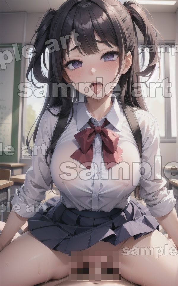 サンプル画像3:騎乗位のわからせ！生意気なロリを下から突いてわからせてやるスペシャル！(ぷにぷに研究所) [d_411733]