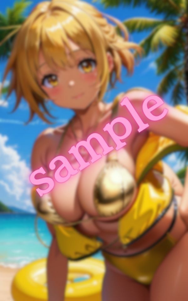 サンプル画像5:こんな子を彼女にしたい！！【金髪巨乳ギャルの厳選画像集】(美女の集い) [d_411759]