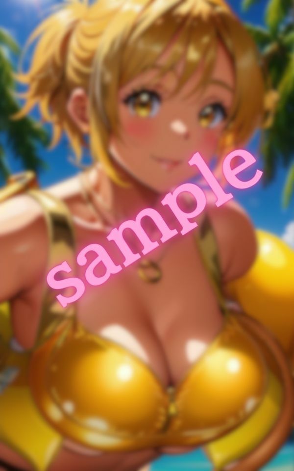 サンプル画像1:私と遊んでくれませんか？友達と海を歩いていると逆ナンされた・・・(美女IAクラブ) [d_411762]