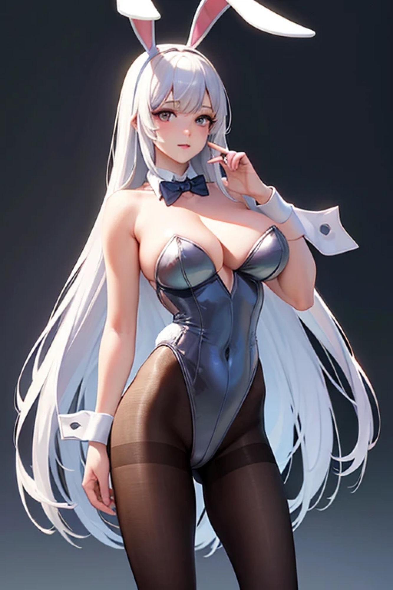 サンプル画像4:グレーバニーガールのアレやコレ(rweb324) [d_411819]