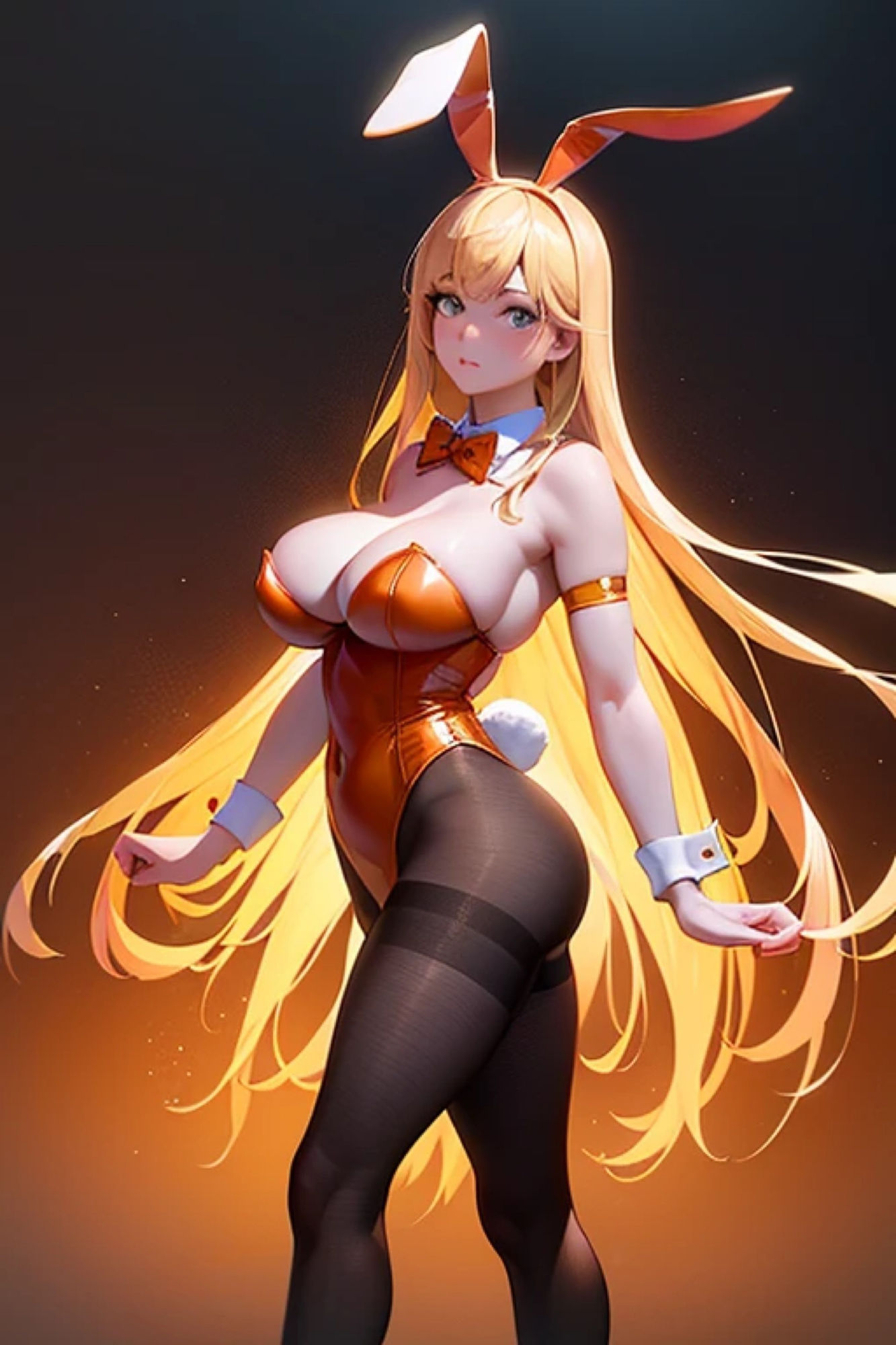 サンプル画像3:オレンジバニーガールのアレやコレ(rweb324) [d_411822]