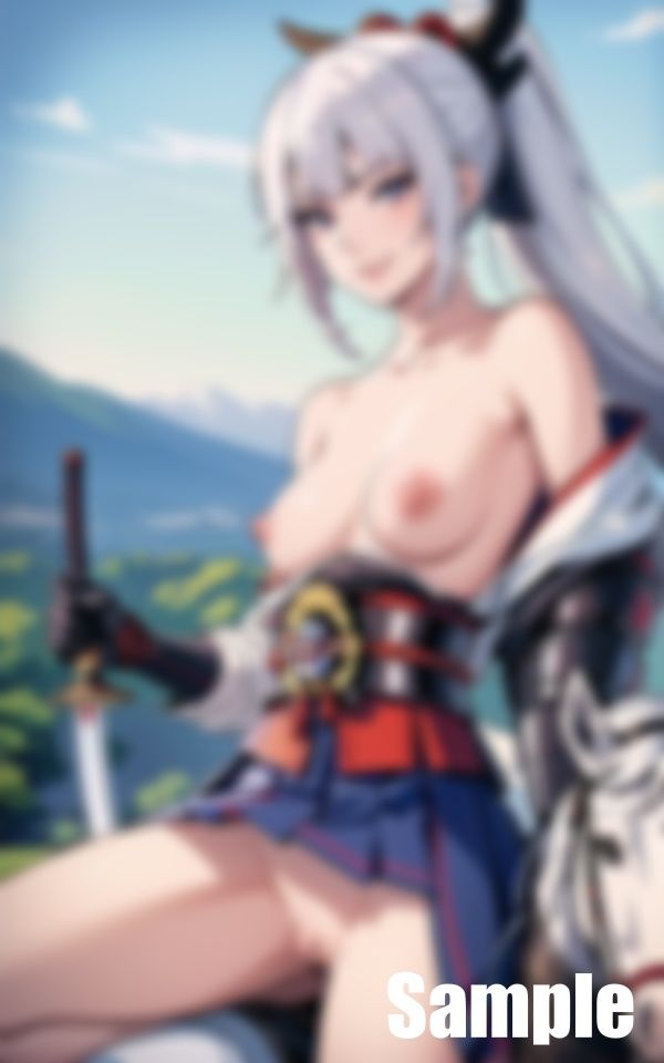 サンプル画像2:女武士(にょわんぴ) [d_411860]