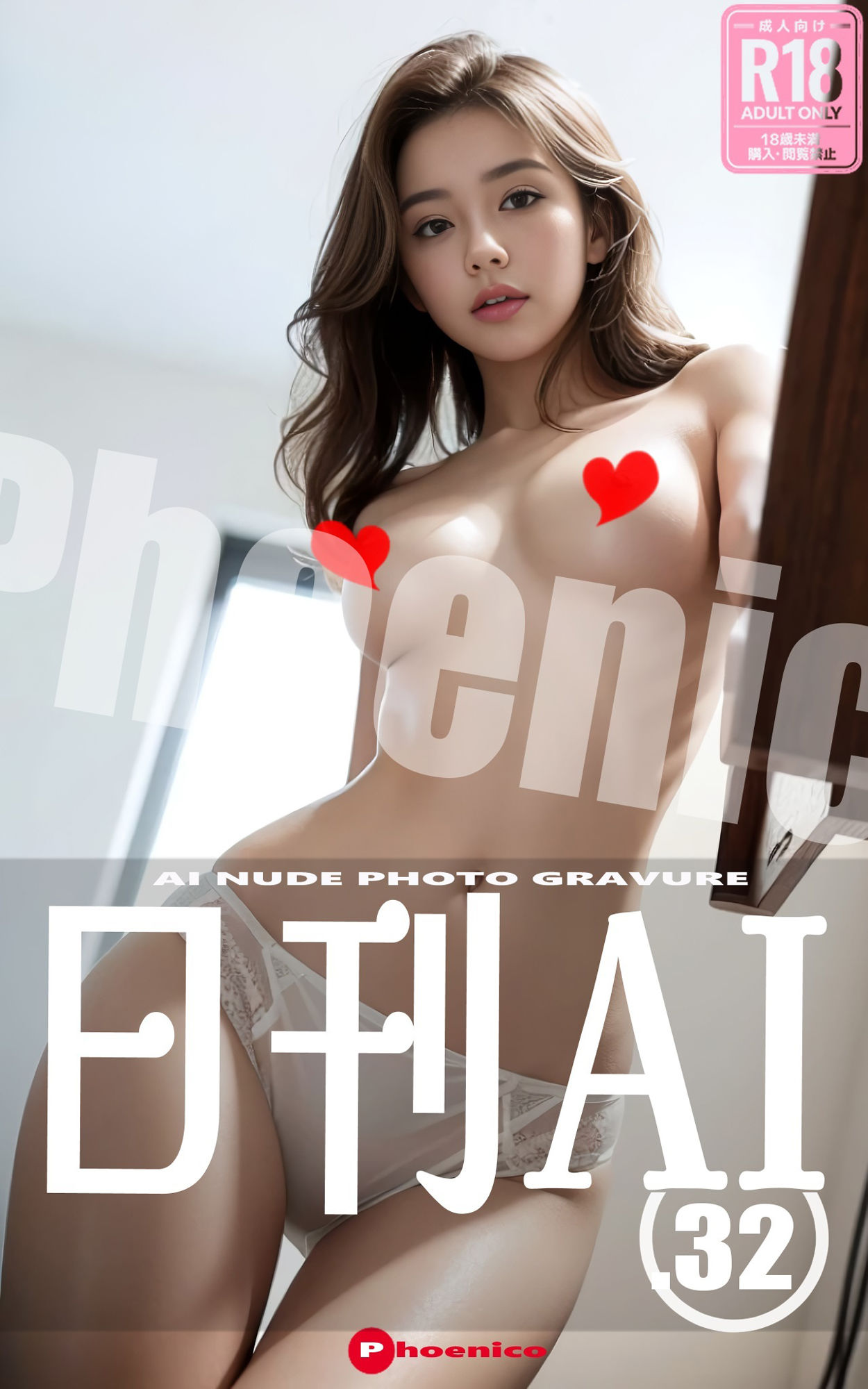 サンプル画像1:日刊AI.32 AI NUDE PHOTO GRAVURE(Phoenico) [d_411861]
