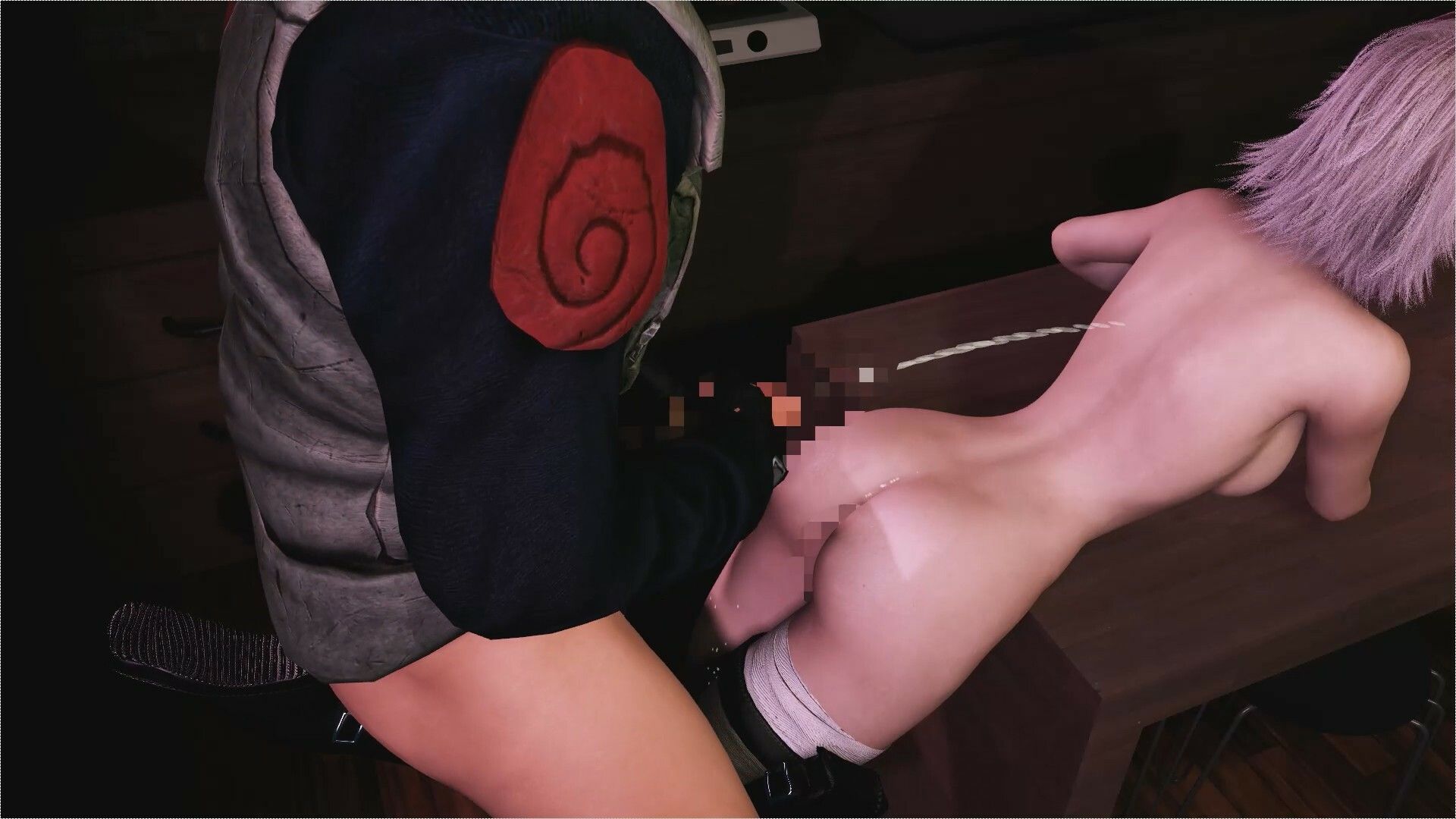 サンプル画像6:【ROMV160】ナルトのサクラとカカシのぶっかけセックス「先生の精子たくさんかけてーーーー！！」(ローズ志向) [d_411881]