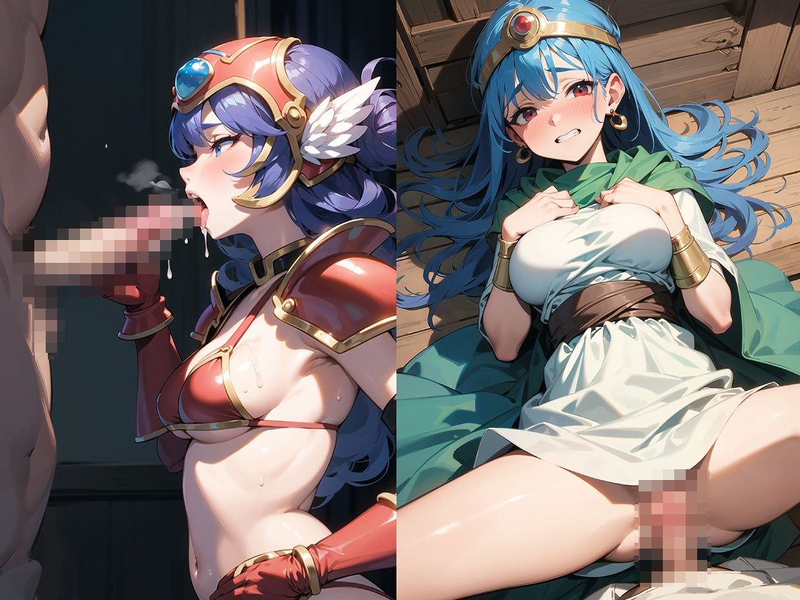 サンプル画像2:裏切られた勇者パーティーの末路(猫パンチ) [d_411909]