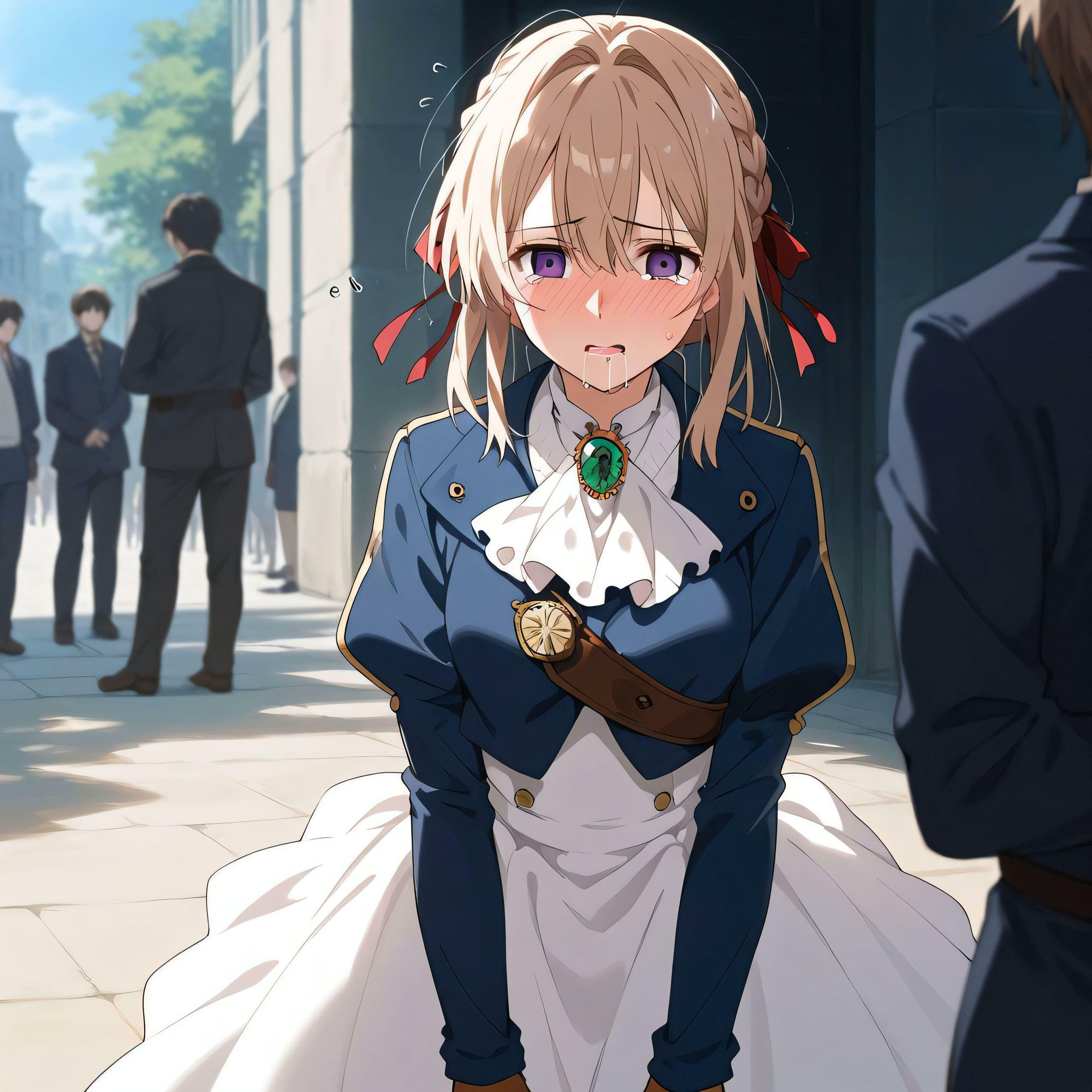 サンプル画像4:手紙を届けるたびに(ふわふわまくら) [d_411922]