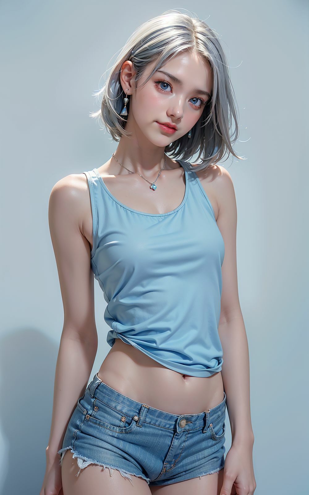 サンプル画像3:スカイブルー(AI ヤン) [d_411923]