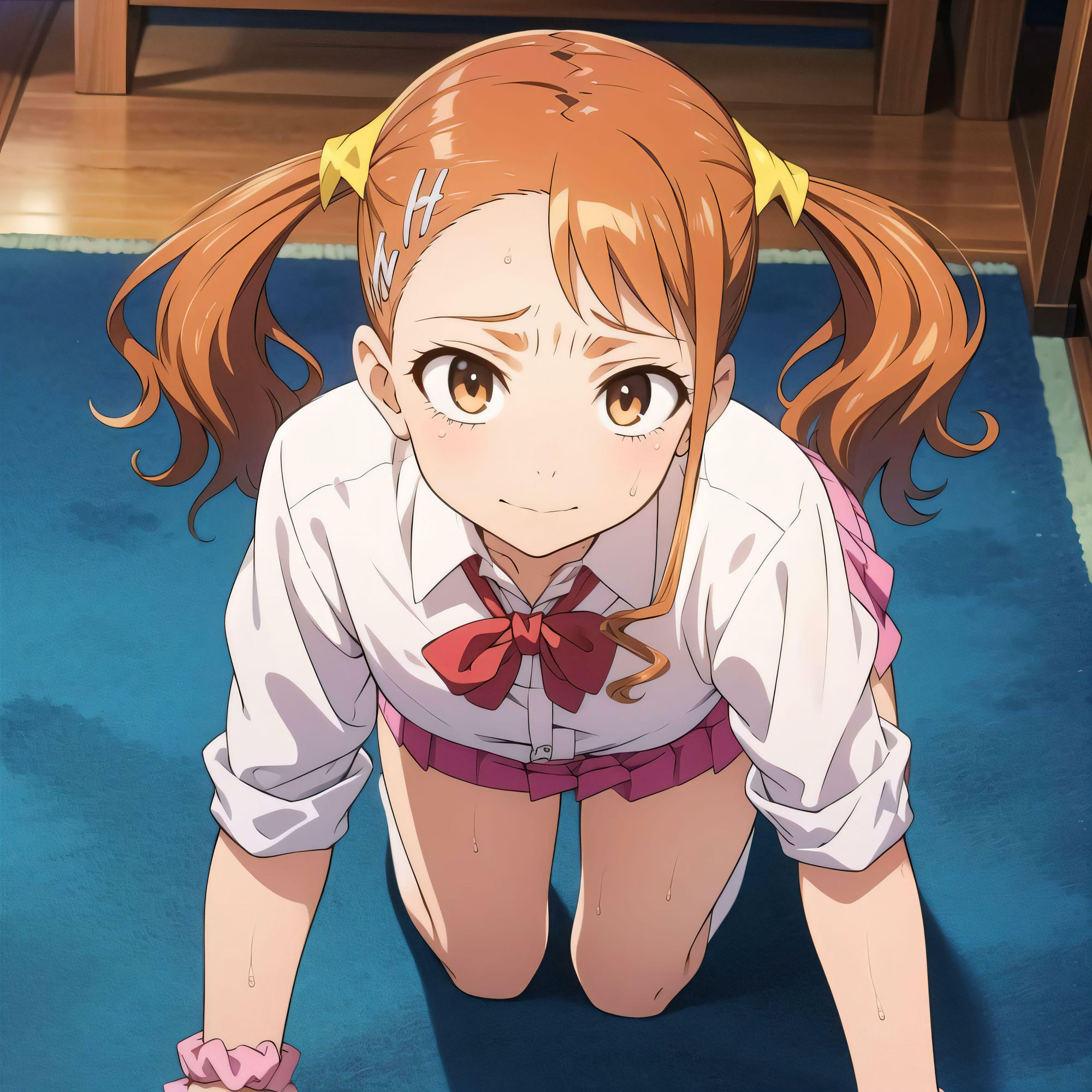 サンプル画像2:良いもの持ってきたよ(ふわりんぼし) [d_411932]