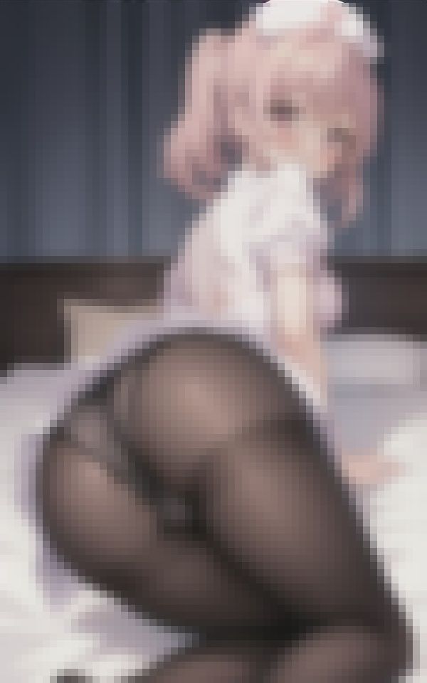 サンプル画像5:シーツ交換の度に見せつけれくる黒ストTバックの変態ナース(同人愛好会) [d_411939]