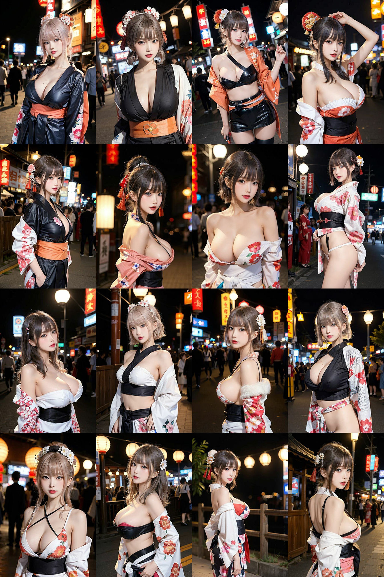 サンプル画像2:あいも 浴衣美女と秘密の温泉300枚(ミツバチ) [d_411944]