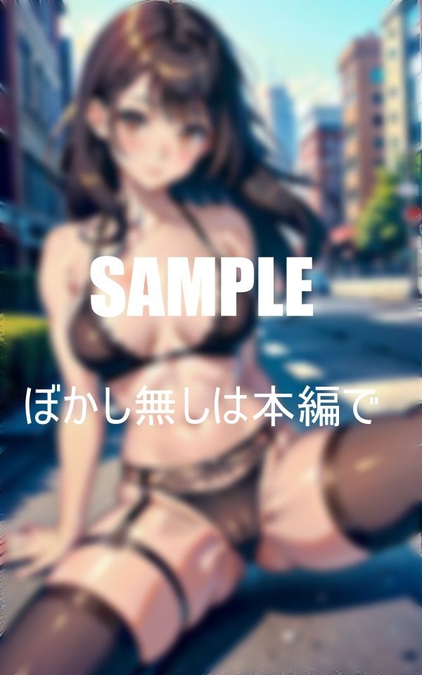 サンプル画像2:いやらしぃ〜ガーターベルト美女たち(AI美女LABO.8) [d_411986]