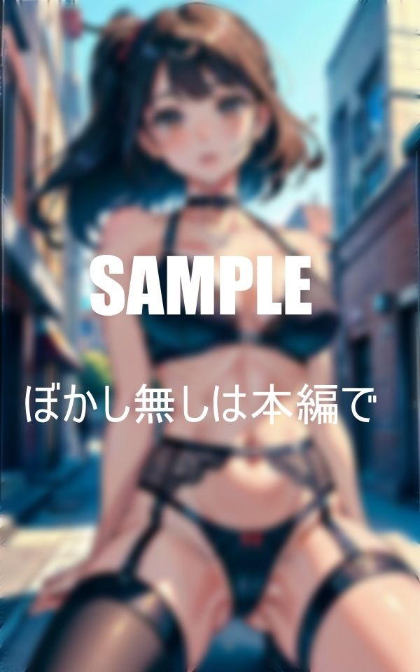 サンプル画像4:いやらしぃ〜ガーターベルト美女たち(AI美女LABO.8) [d_411986]