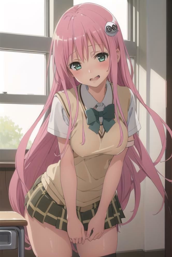 サンプル画像2:【あの娘達とのハメハメ生活】 「To L〇VEる -と〇ぶる」ラ〇と西〇寺のイラスト・CG集 ＃2(美女の人差し指) [d_411989]