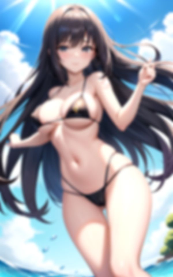 サンプル画像2:先輩の悩殺ビキニでフル勃起(エロチックエンジンズ) [d_411993]