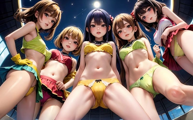 サンプル画像5:ハワイでアイドル志望娘のマンマンに溺れるw(召使A) [d_411995]