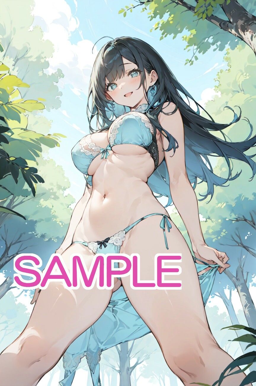 サンプル画像4:脱皮！-下着な女の子-(へびの皮) [d_412033]