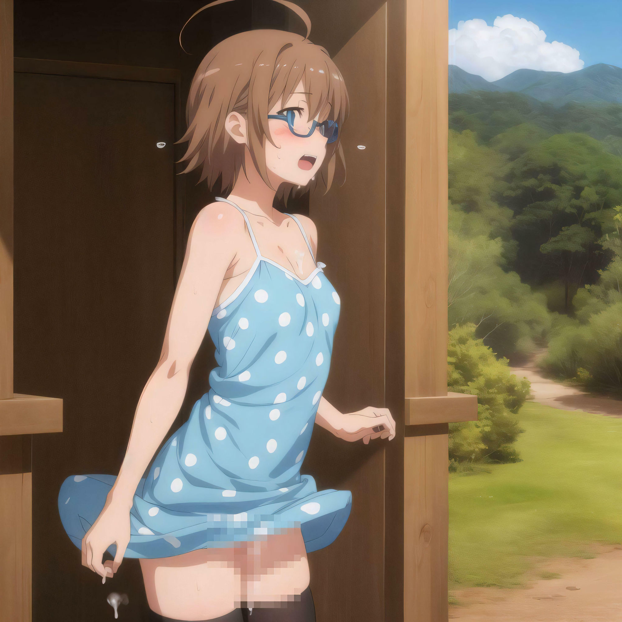 サンプル画像2:緊張しながら肉便器になってみる(あまかけるゆめ) [d_412060]