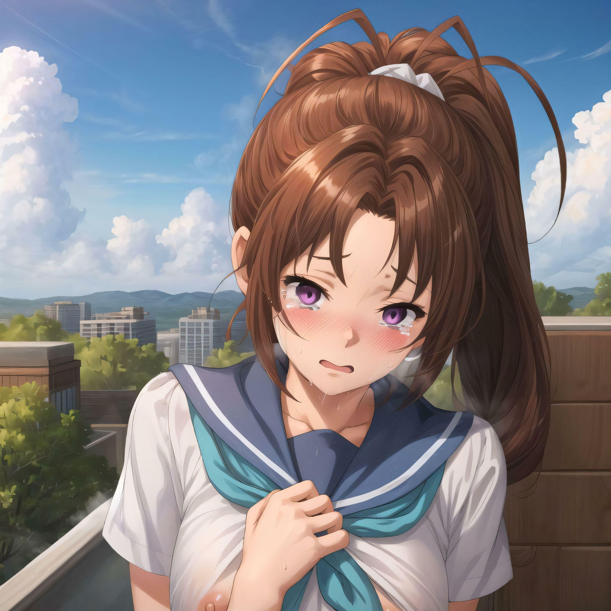 サンプル画像3:はやく音楽室に戻らないと(とろけるおもい) [d_412067]