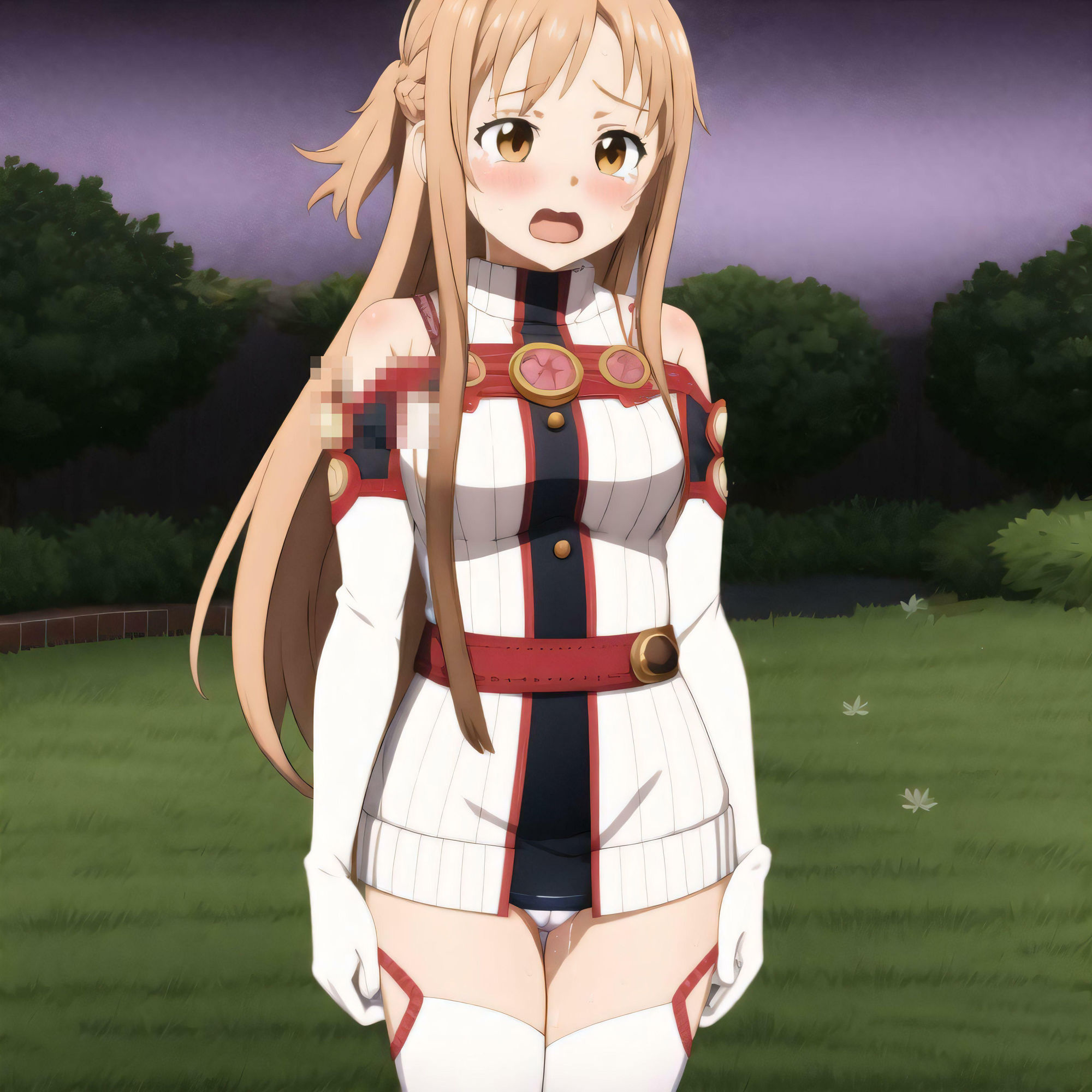 サンプル画像3:仮想世界なら好きなだけ汚せる(夢絵堂) [d_412075]