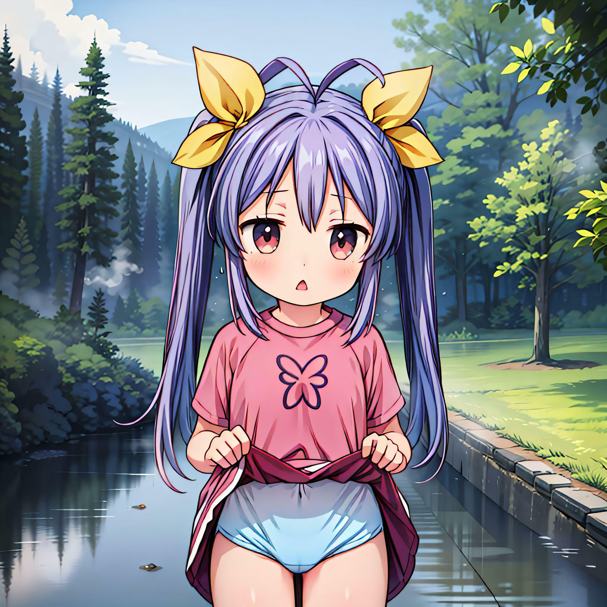 サンプル画像1:今から絶頂するのん(星明かり) [d_412081]