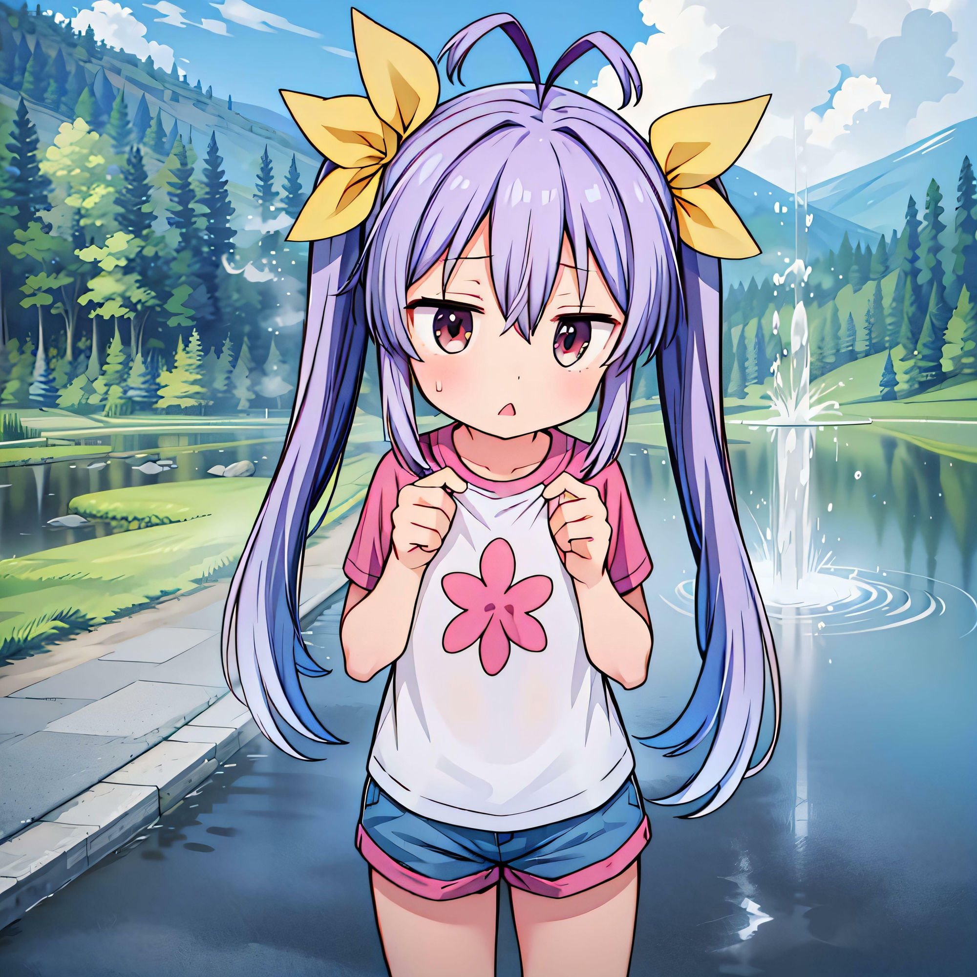 サンプル画像6:今から絶頂するのん(星明かり) [d_412081]