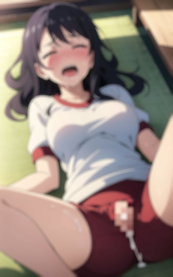 サンプル画像4:体操着の女子生徒を呼び出してパコパコ(えっちらおっちら) [d_412124]