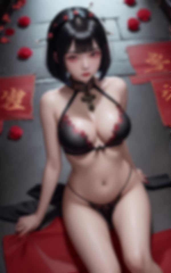 サンプル画像1:男を誘惑するとってもエッチな淫乱キョンシー画像コレクション(えいあいレボ) [d_412151]