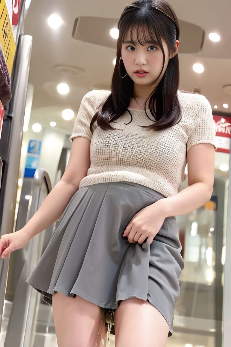 サンプル画像6:人妻おもらし2 ショッピングモール編(P-AI planning) [d_412178]