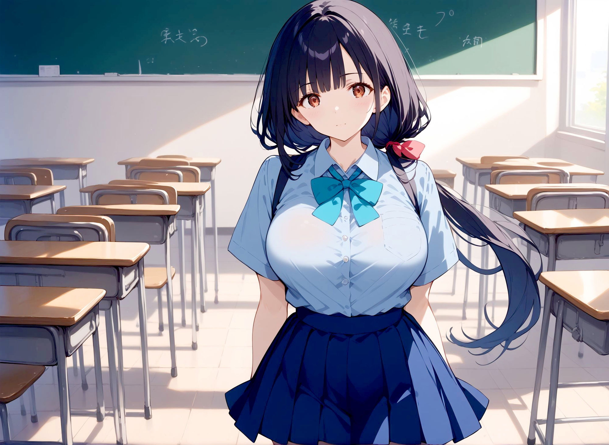 サンプル画像1:【学園性活】 清楚性女子の密着撮影(てっぽう) [d_412205]