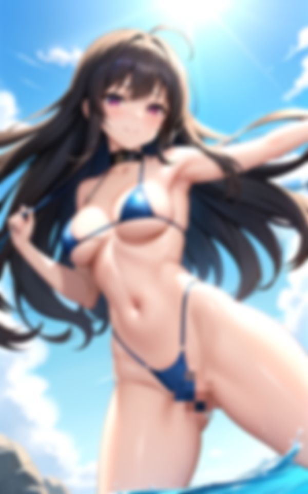 サンプル画像3:海で出会った爽快美女(ero04) [d_412297]