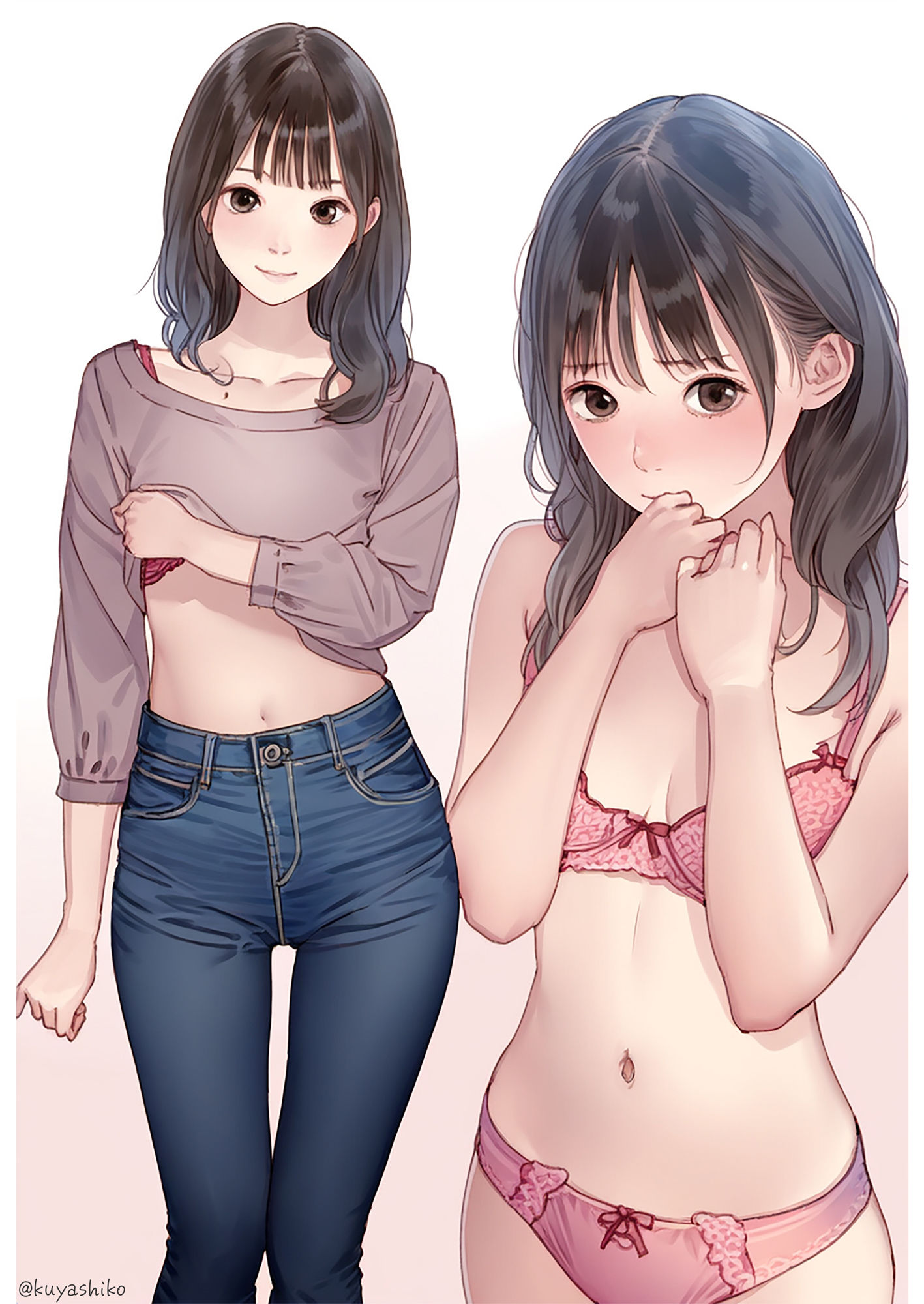 サンプル画像3:清純派っぽい女子大生の普段の下着3(くやしこ（悔しいけどシコシコ）) [d_412302]