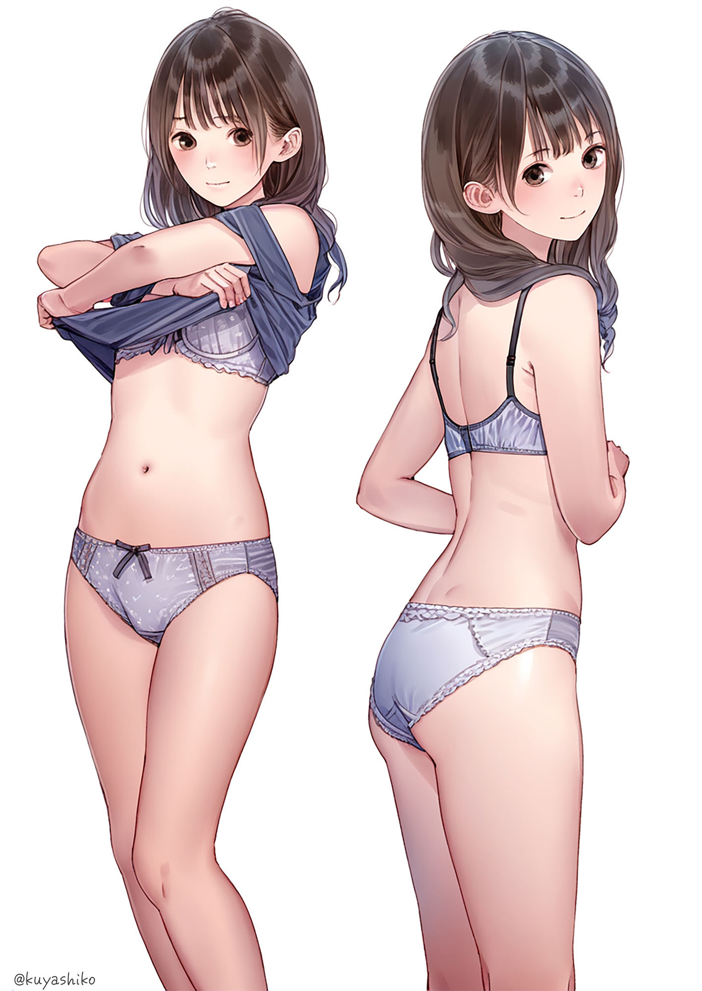 サンプル画像5:清純派っぽい女子大生の普段の下着3(くやしこ（悔しいけどシコシコ）) [d_412302]