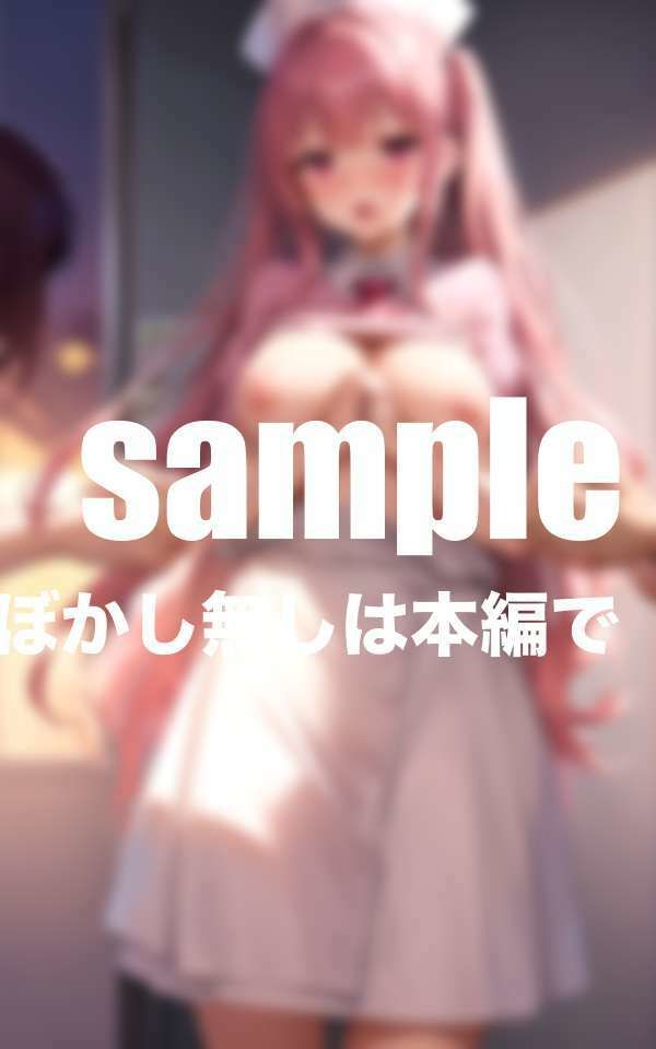 サンプル画像5:癒し系萌えキュンナースの性処理巡回 爆乳可愛いで有名なナースが僕の所に(えっちな妄想) [d_412334]