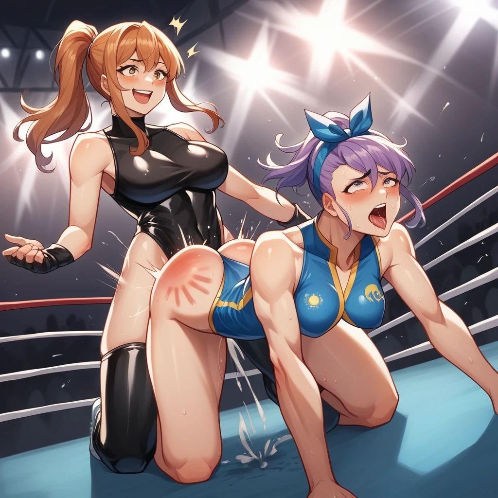 サンプル画像6:スパンキング プロレス(8ball-ai-art) [d_412348]