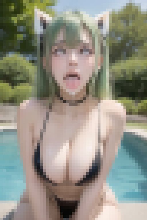 サンプル画像3:極上顔面オナホシリーズ！オナペ顔マ●コ☆ チンシコし放題 アヘ顔詰め合わせパック 水着Version(フェティシズム ラブ ｜ Fetishism Love) [d_412411]