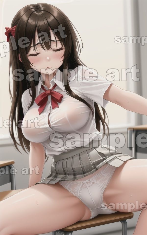 サンプル画像5:時間を止めて！Gカップの後輩のおっぱいを揉みまくる・・・時間を止める能力者のお楽しみ(性欲クリニック) [d_412481]