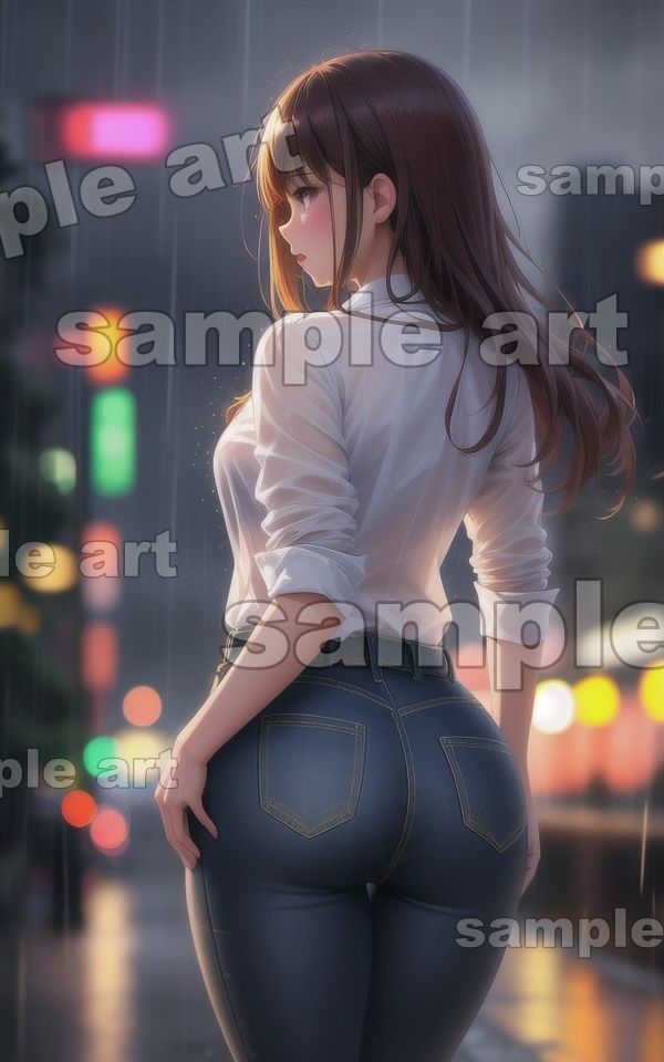 サンプル画像6:美尻のJKスペシャル！路上でアナルを見せてもらう150連発！(妄想彼女コレクターズ) [d_412485]