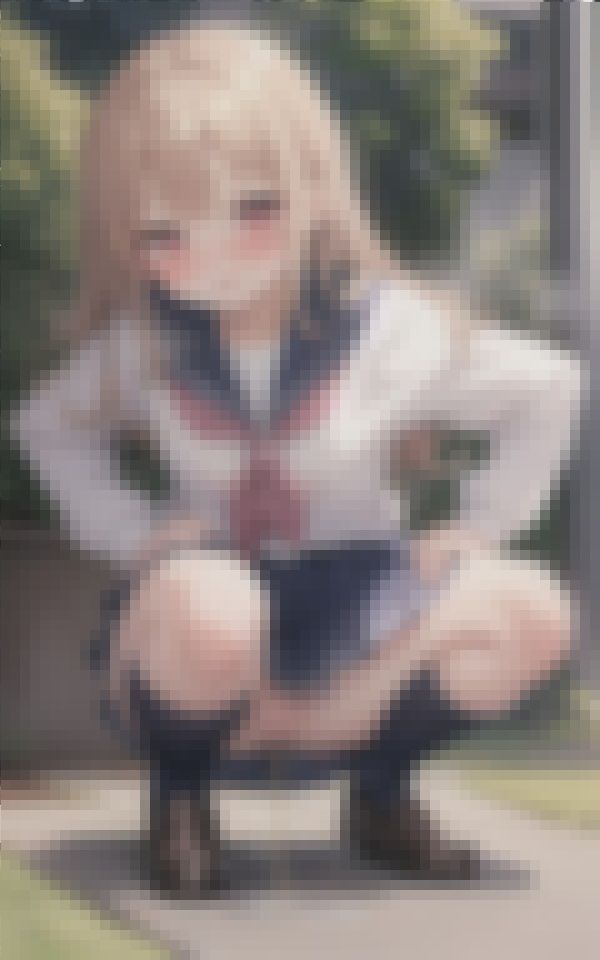 サンプル画像5:おぢさんこんなのに興奮すんの？マッチングアプリで知り合った激カワ少女にお願いして野外おしっこチャレンジしてもらいました聖水5000リットルオーバー(てんぱい) [d_412486]